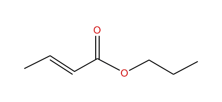 Propyl (E)-2-butenoate